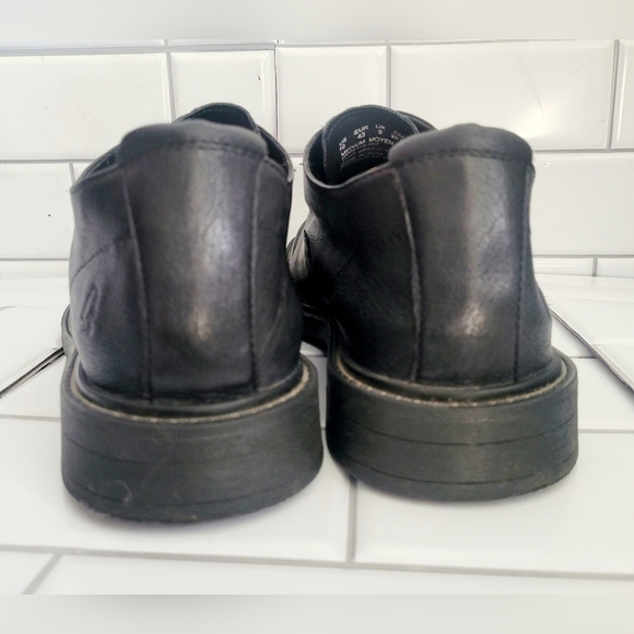 Hush Puppies Bounce Mens Black Soft Supple Leather Oxford Shoe Size 10 MediumC main image 5